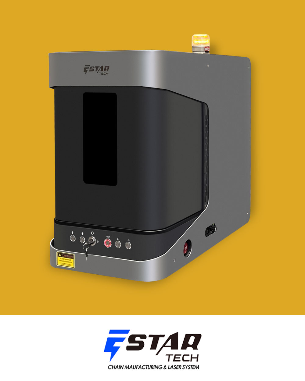 Enclose Type Plus Laser Marking Machine