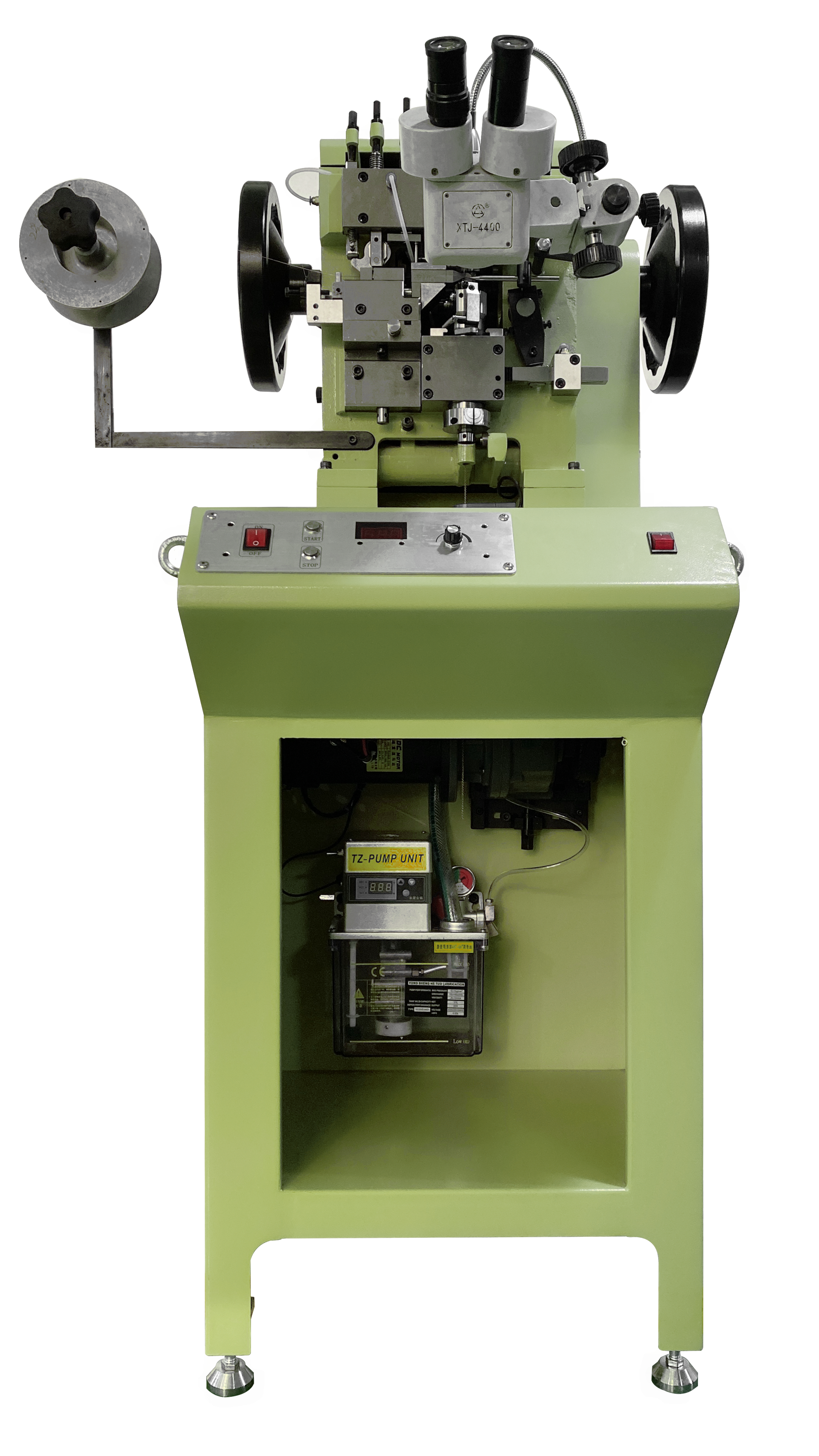 Rolo chain making machine