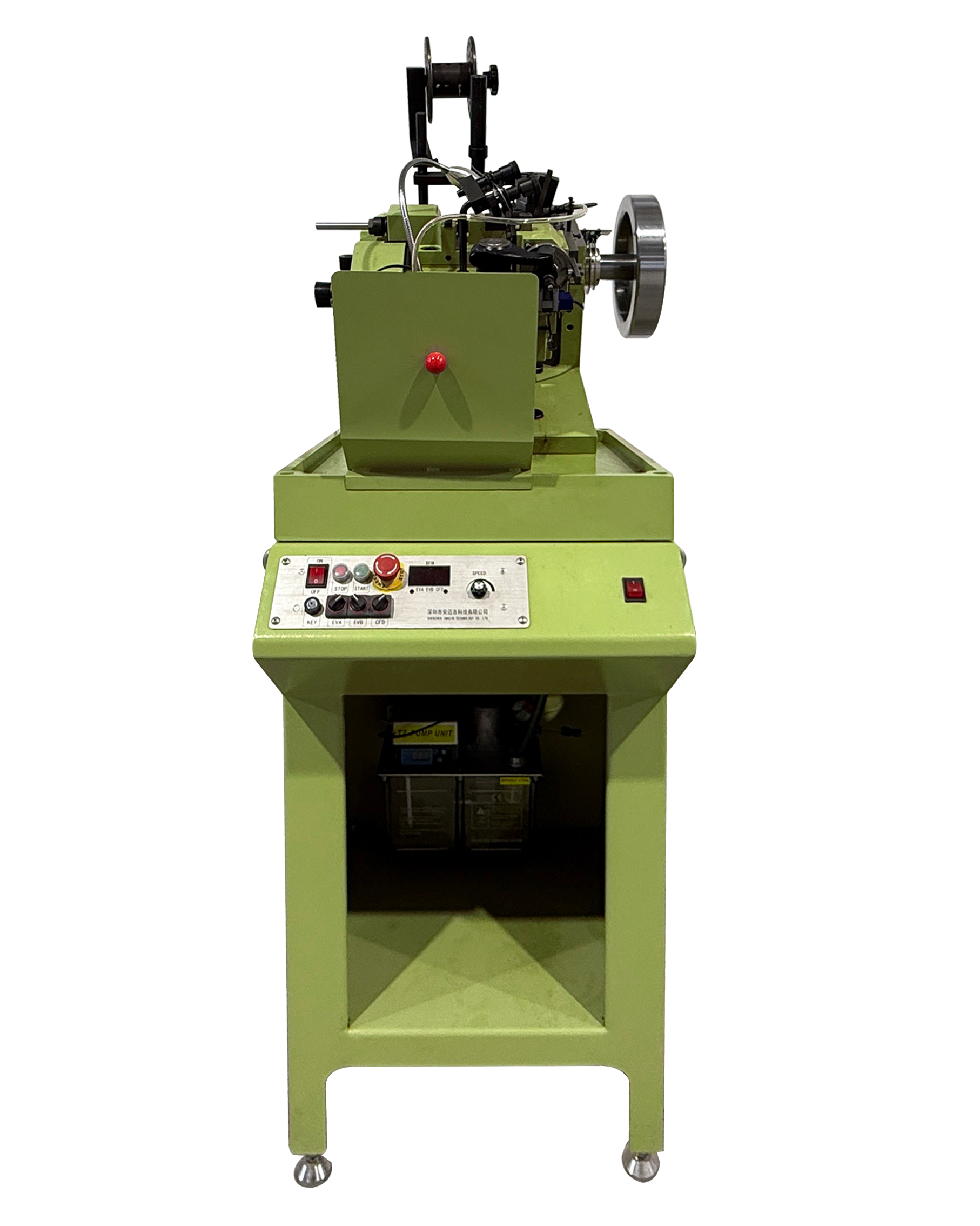 Large chain making machine