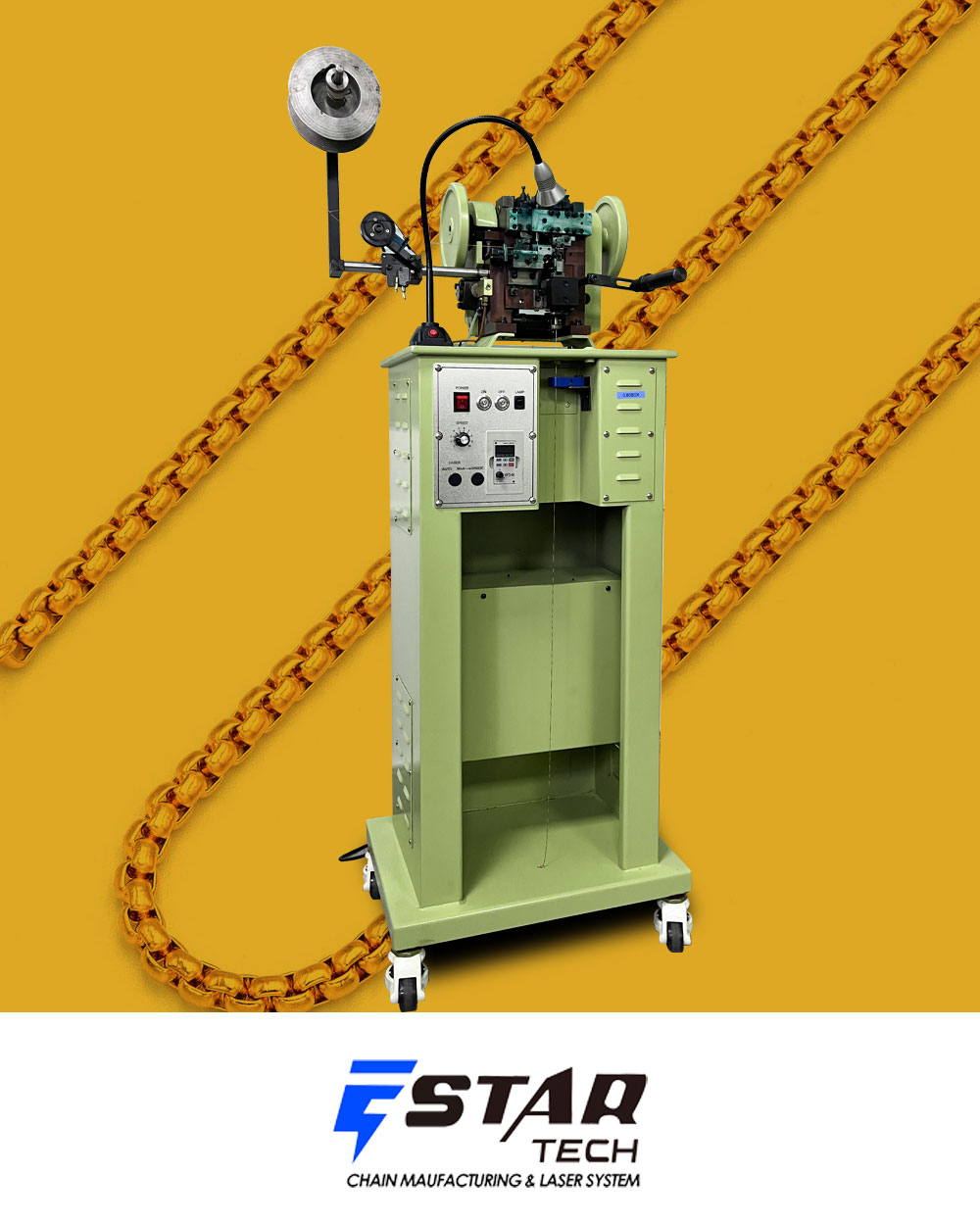 Box Chain machine (solder powder)