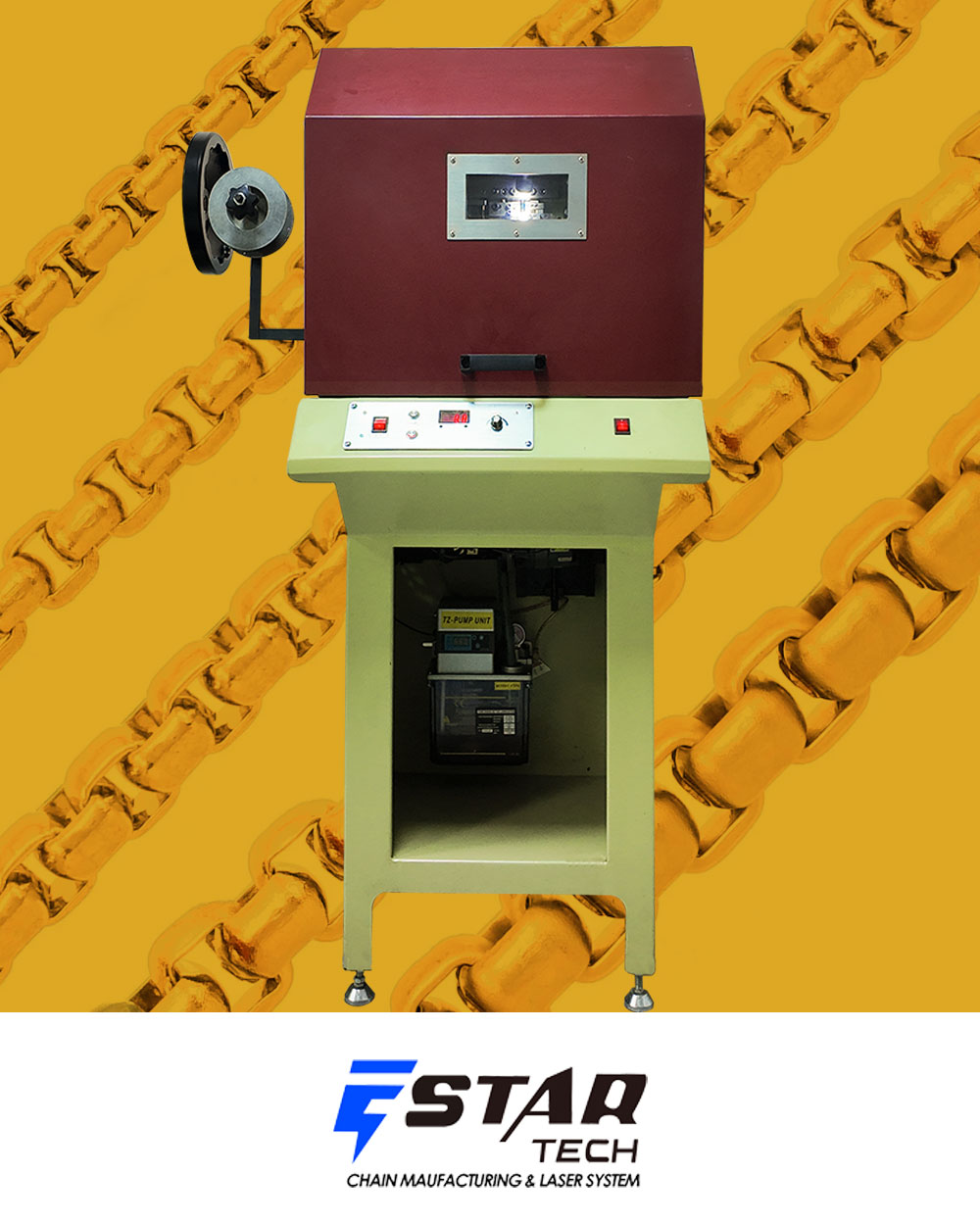 Box Chain machine (with laser welding)